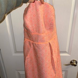 Jade Sparkle Strapless Dress